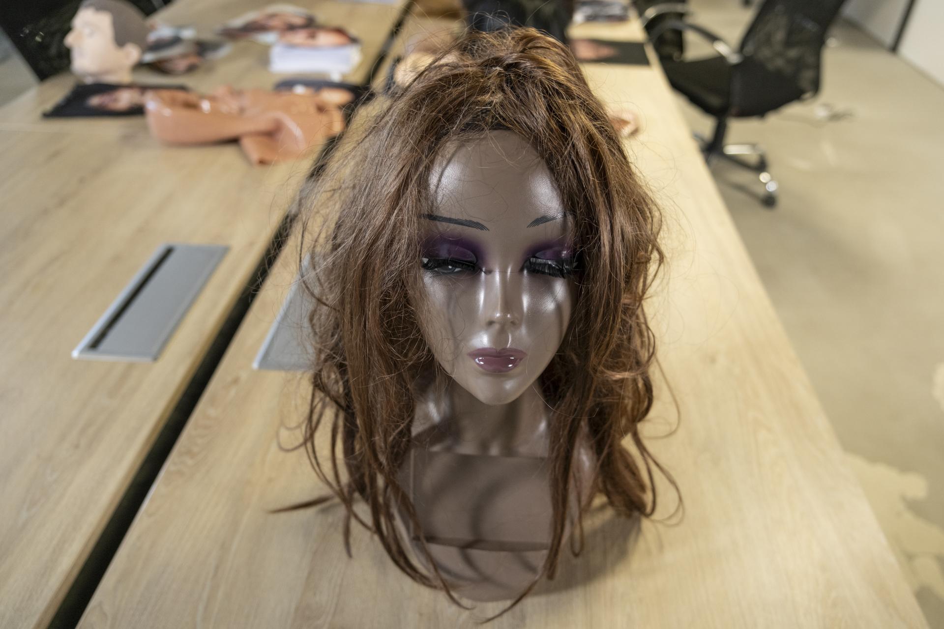 Ataque con cabeza de maniquí - demo